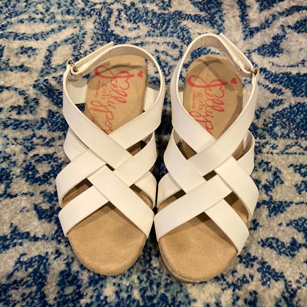 Little girls memory foam wedges